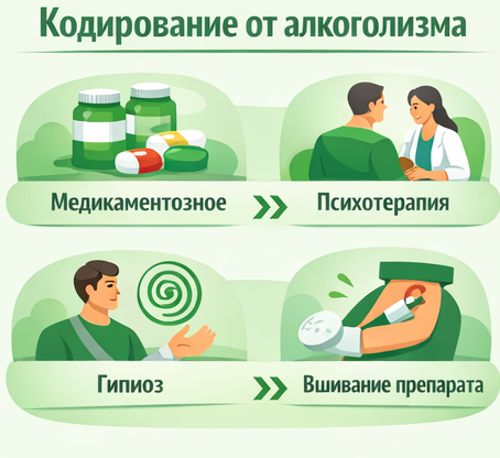 кодирование от алкоголизма в Бирске Санати